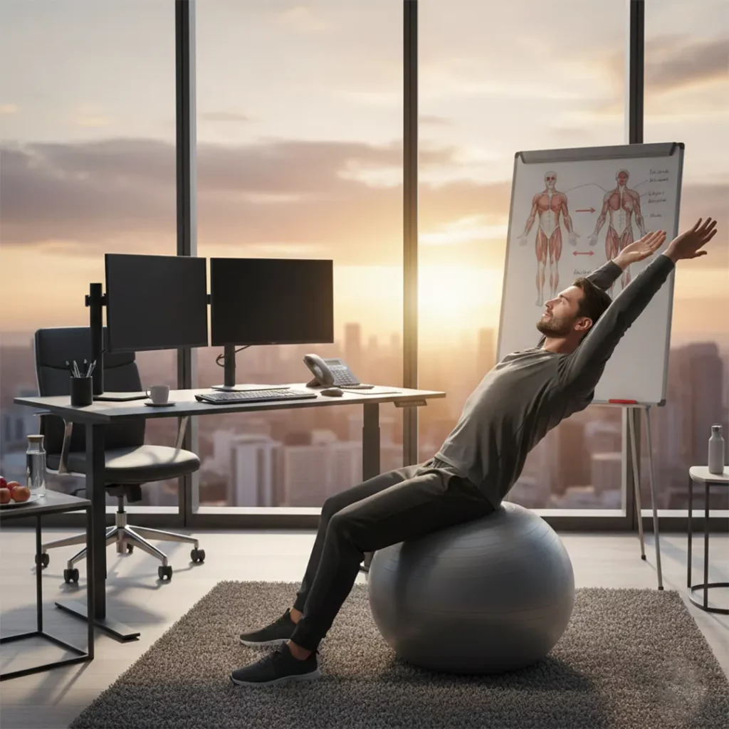 The Corporate Athlete How to Reverse the Desk Hunch